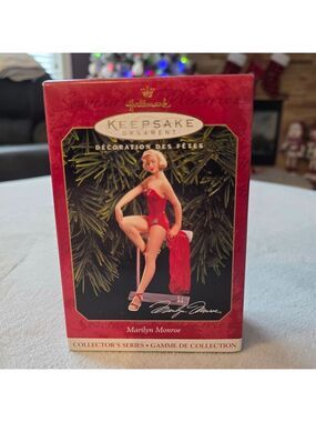 Vintage Hallmark Keepsake Marilyn Monroe Ornament